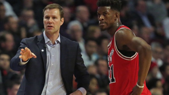 Jimmy Butler and Fred Hoiberg